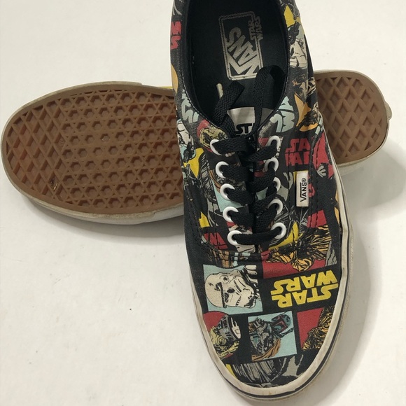 VANS UNISEX ERA SHOES IN STAR WARS CLASSIC REPEAT Size 10.5 Women’s 9 Men’s - Picture 6 of 9